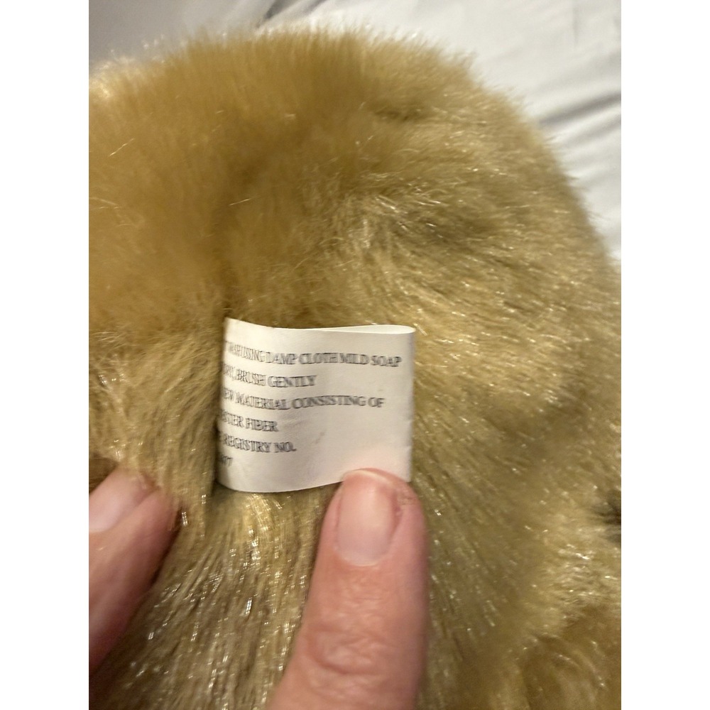 Dillards Christmas Teddy Bear Plush Toy 18 inch Plush w/ Scarf Vintage 2003 NWT - Picture 12 of 15